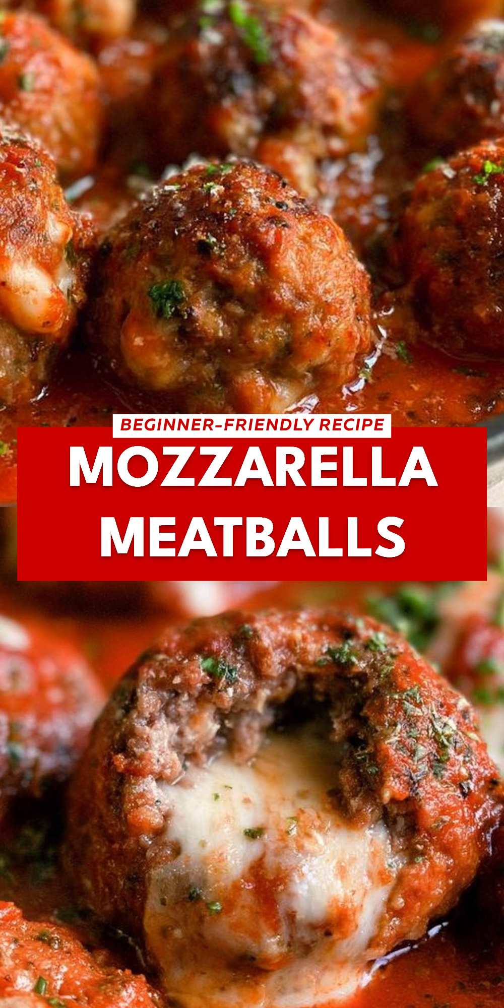 Mozzarella Meatballs
