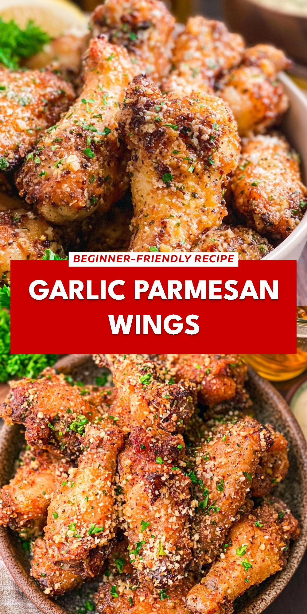 Garlic Parmesan Wings