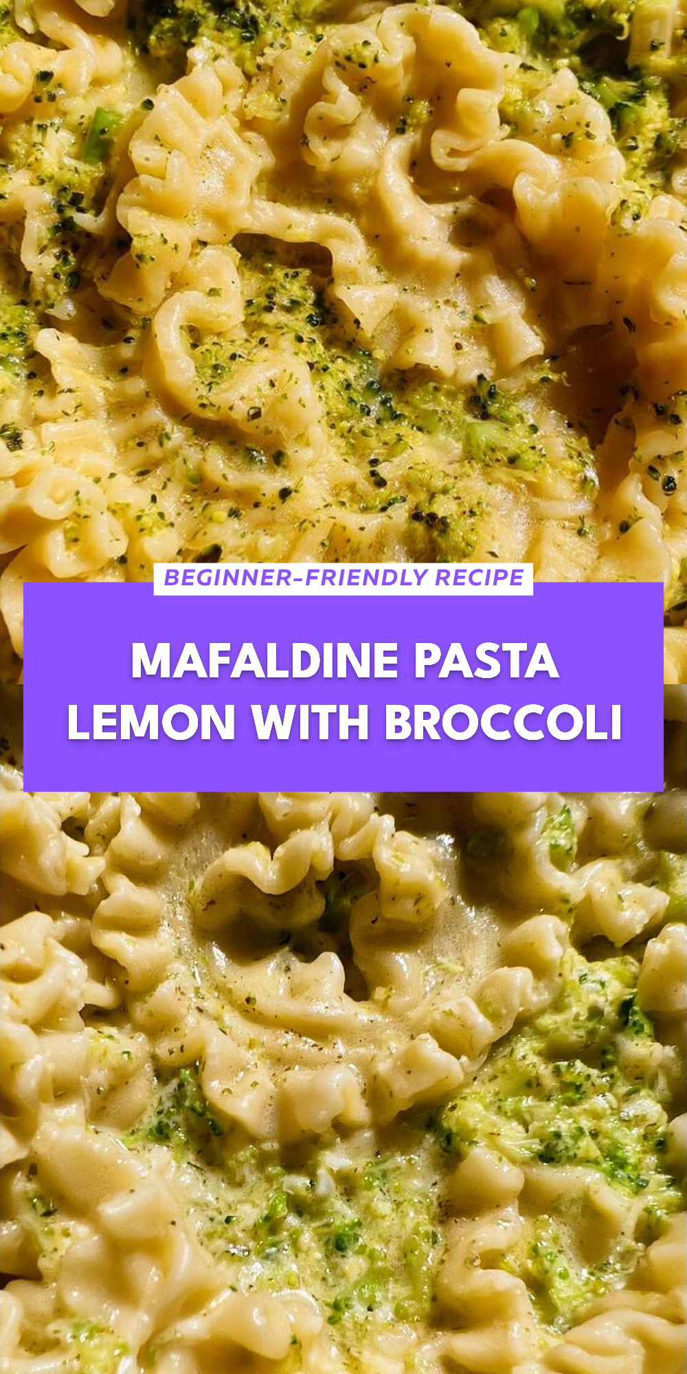 Mafaldine Pasta Lemon With Broccoli