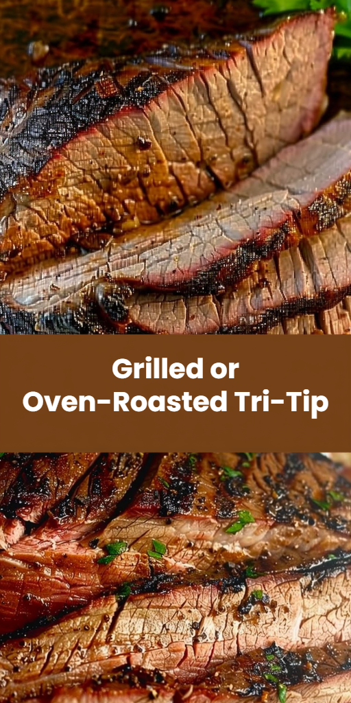 Grilled or Oven-Roasted Tri-Tip