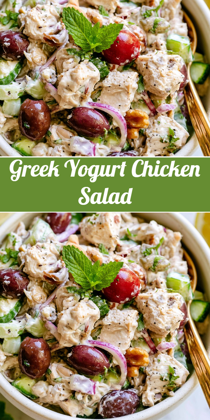 Greek Yogurt Chicken Salad