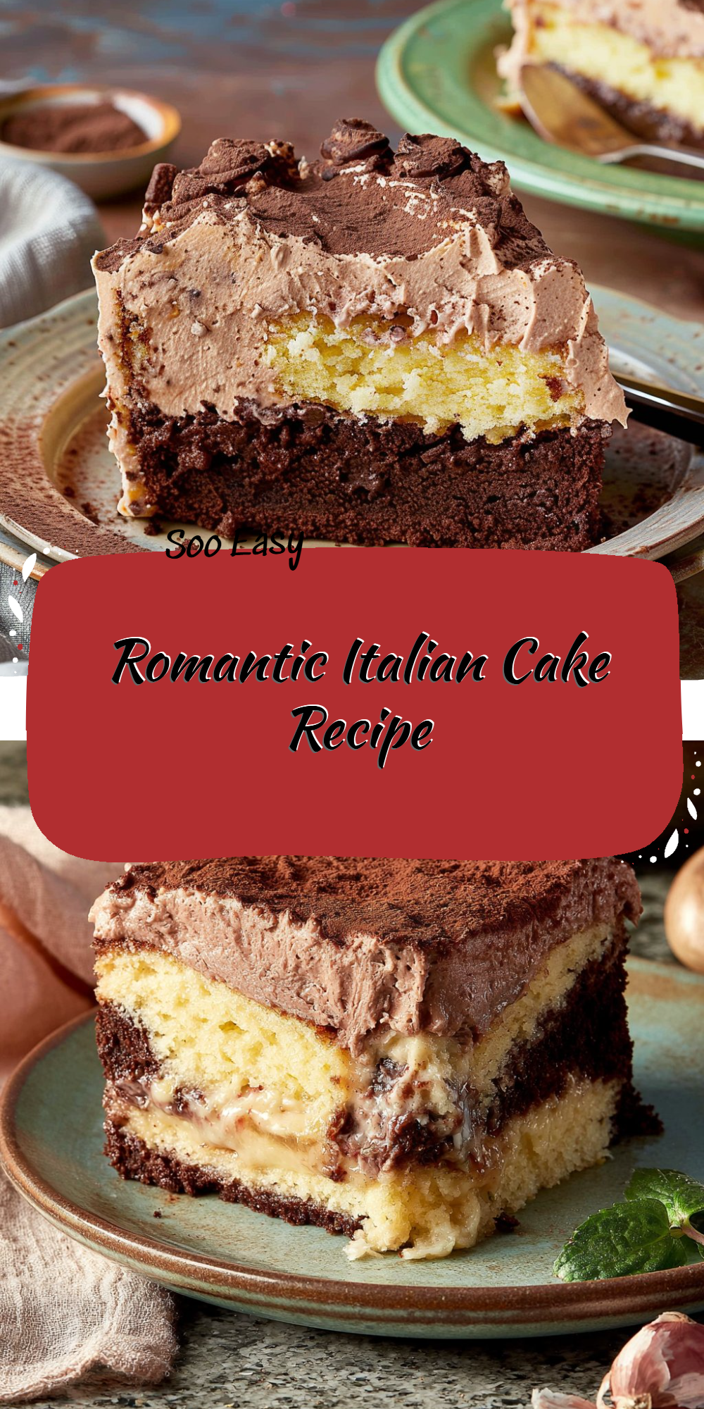 Romantic Italian Cake Recipe