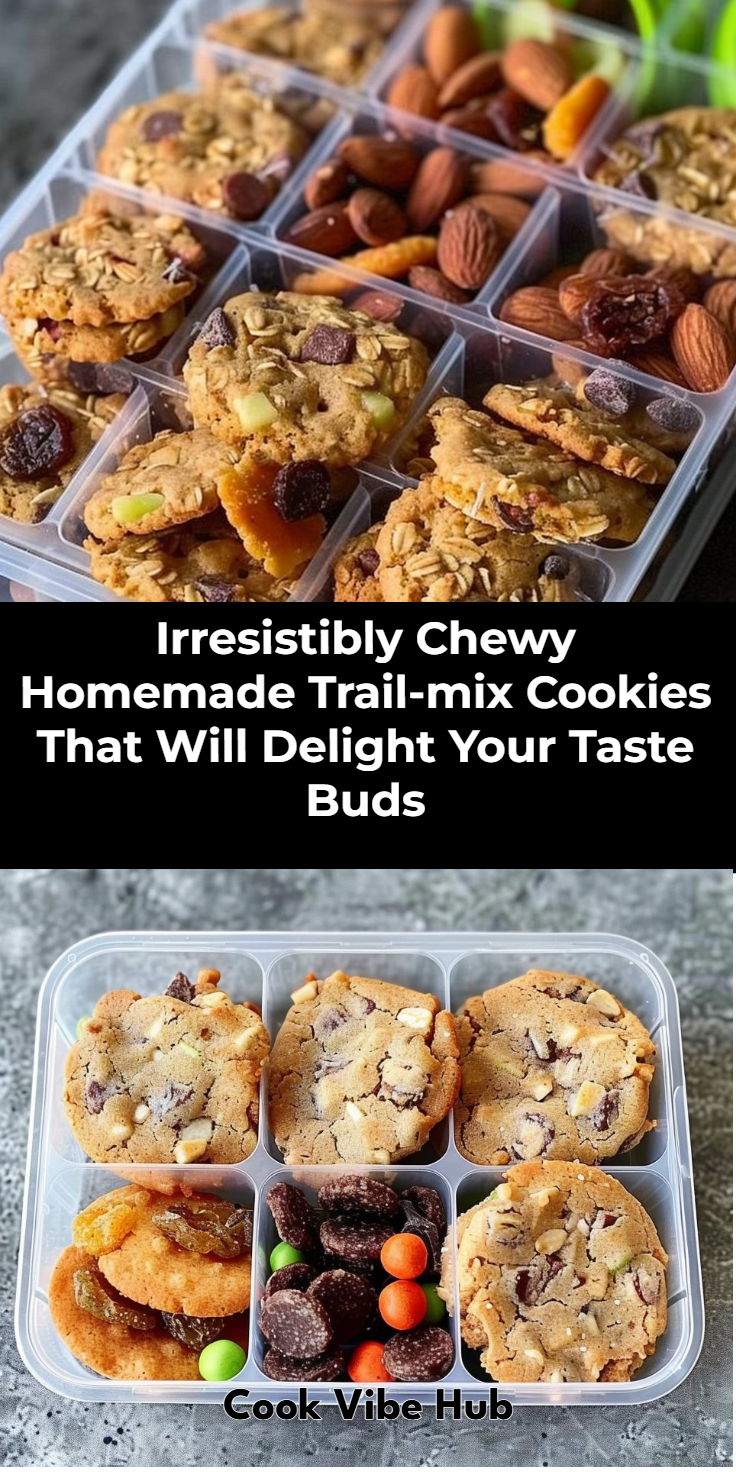 Homemade Trail Mix Cookies