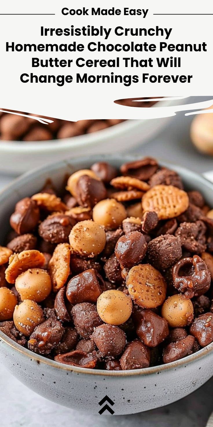 Homemade Chocolate Peanut Butter Cereal Recipe