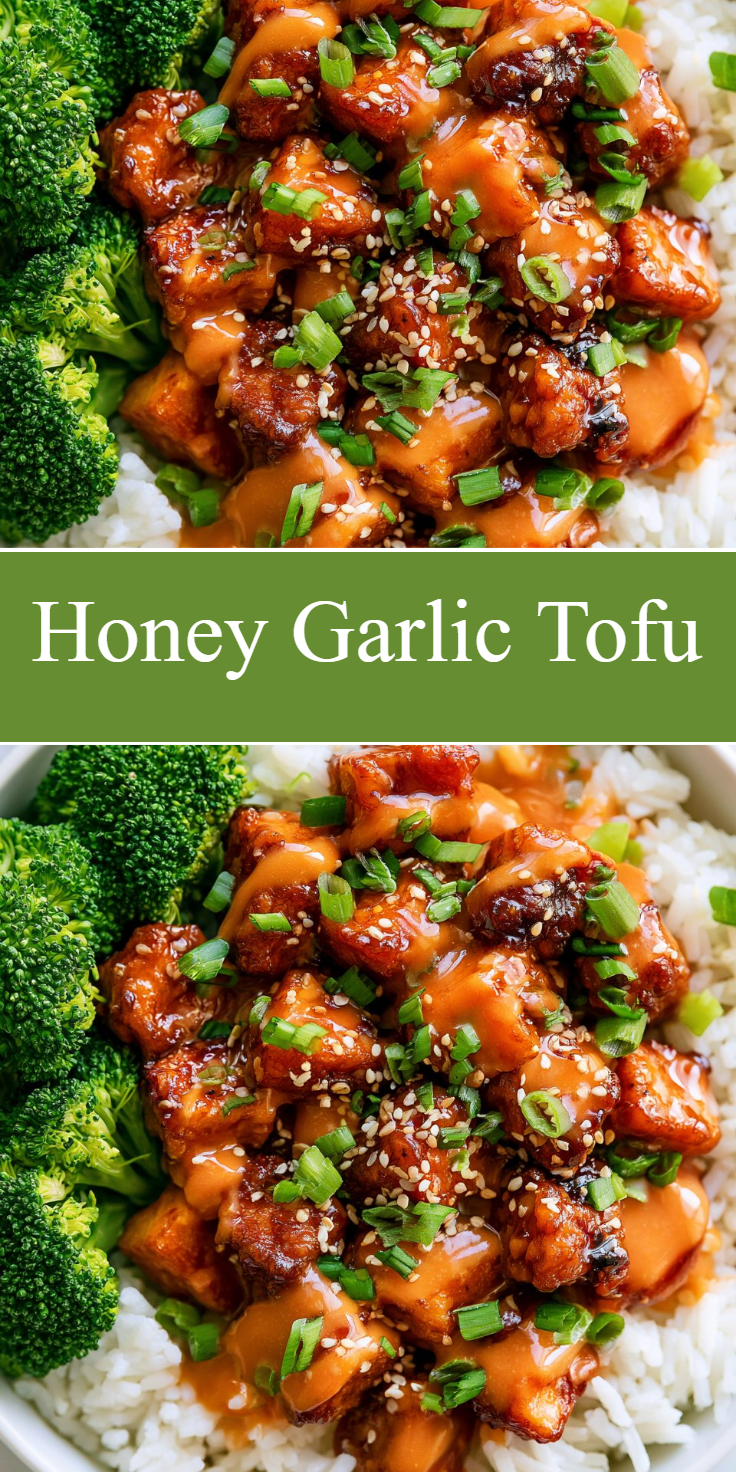 Honey Garlic Tofu