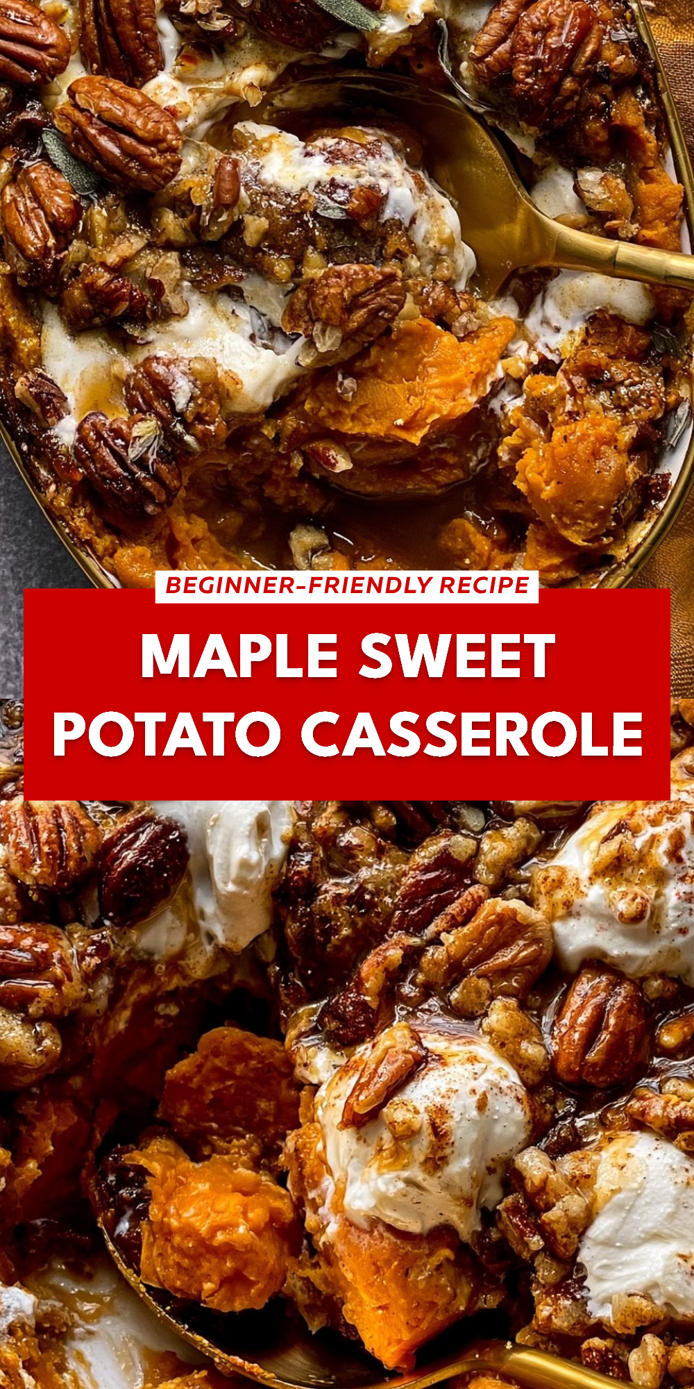 Maple Sweet Potato Casserole