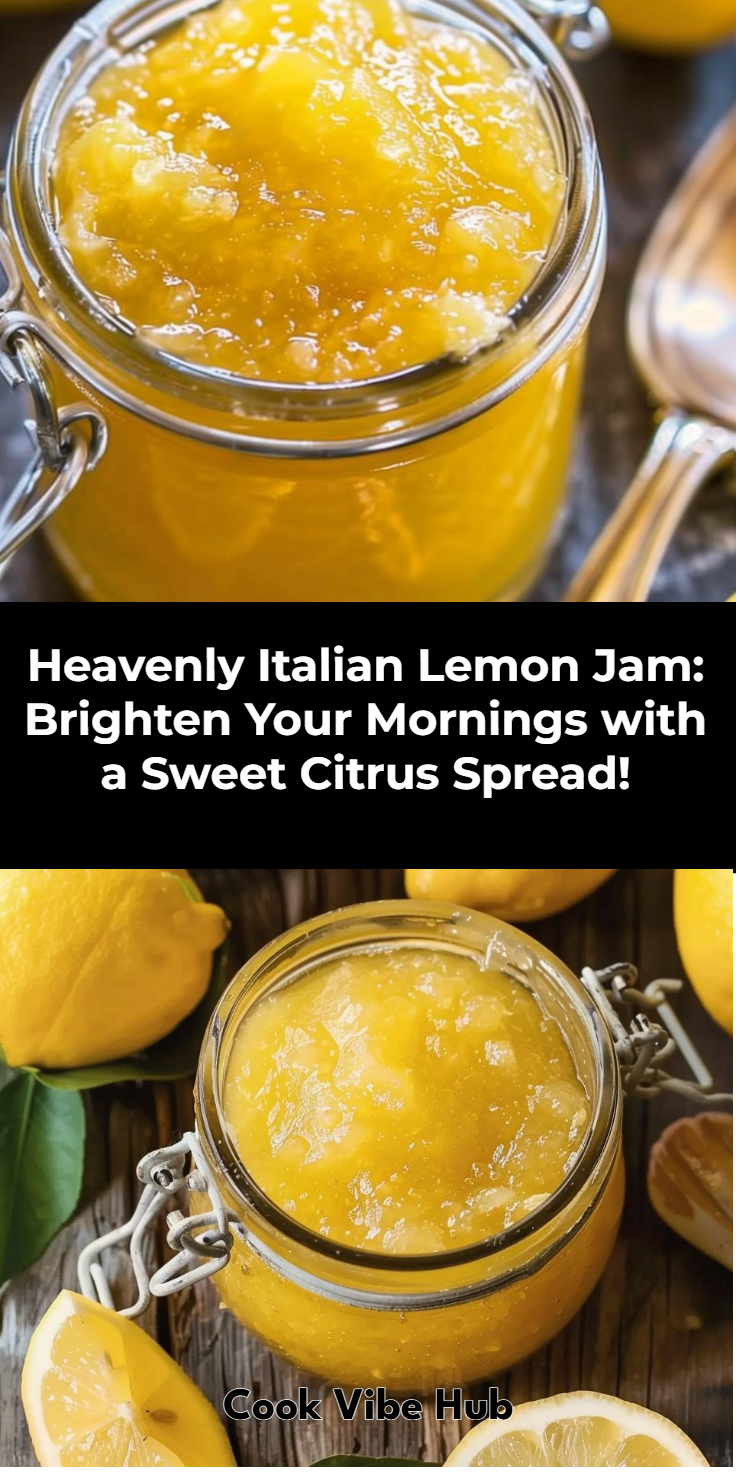 Italian Lemon Jam Recipe