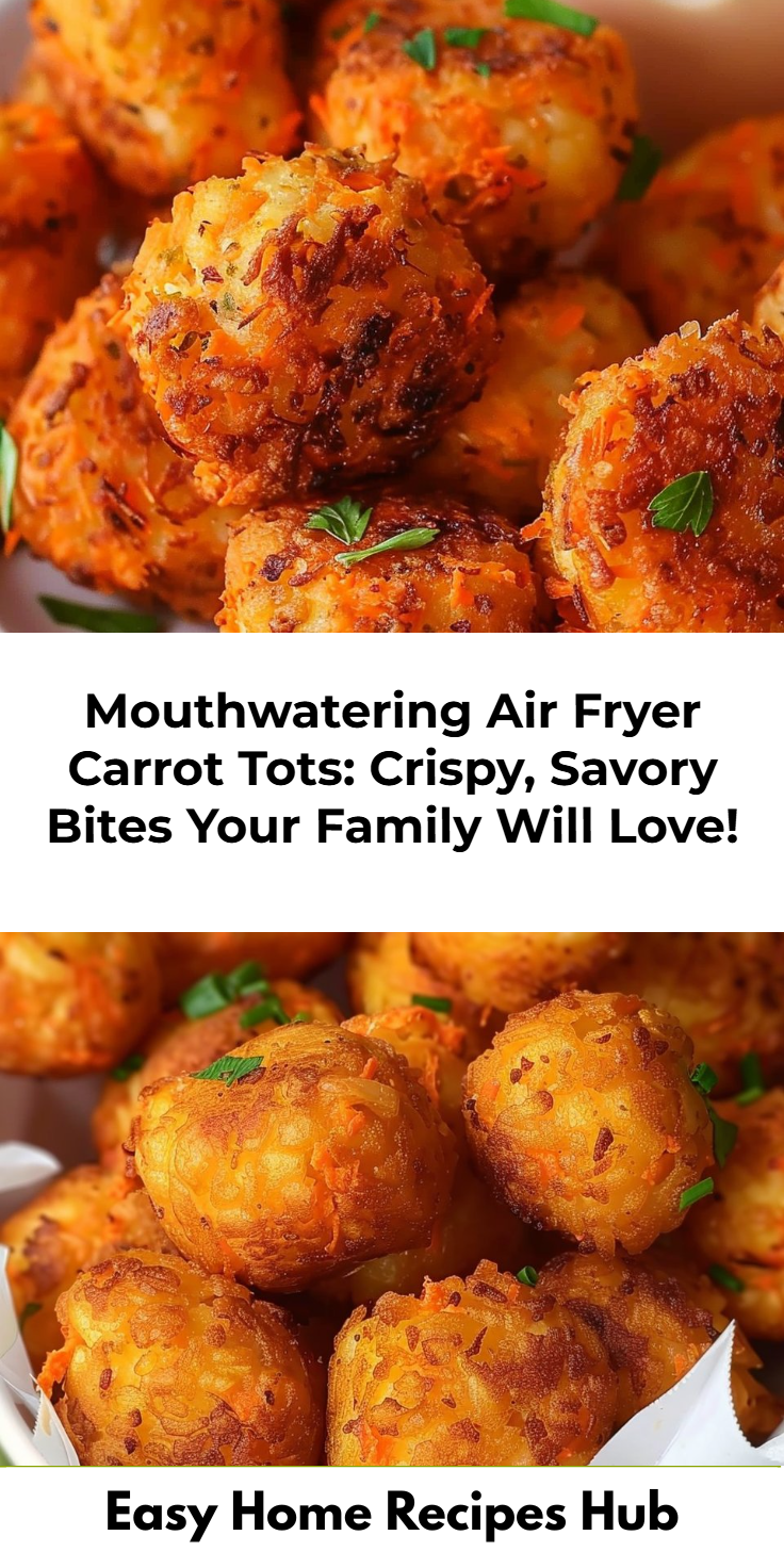 Air Fryer Carrot Tots Recipe