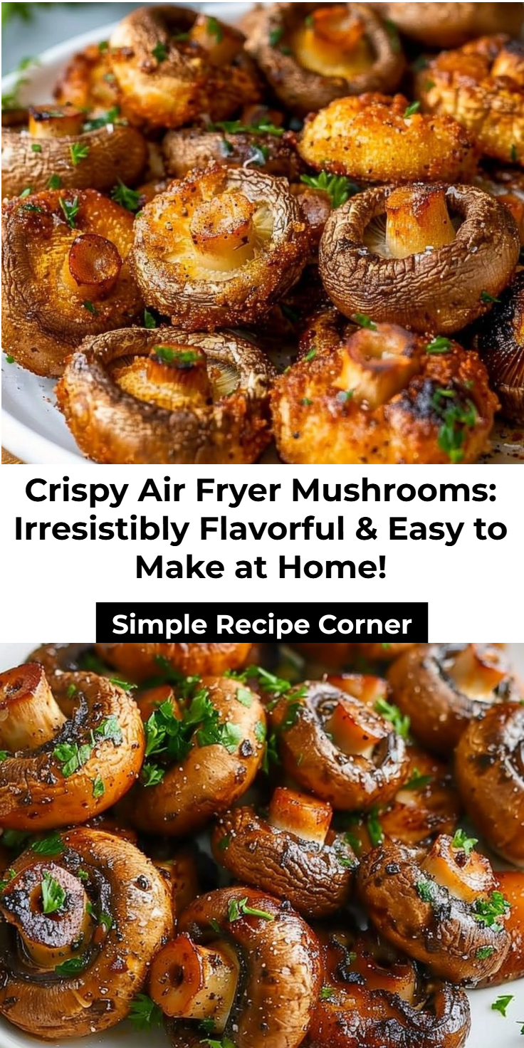 Air Fryer Mushrooms: Quick and Easy Recipe