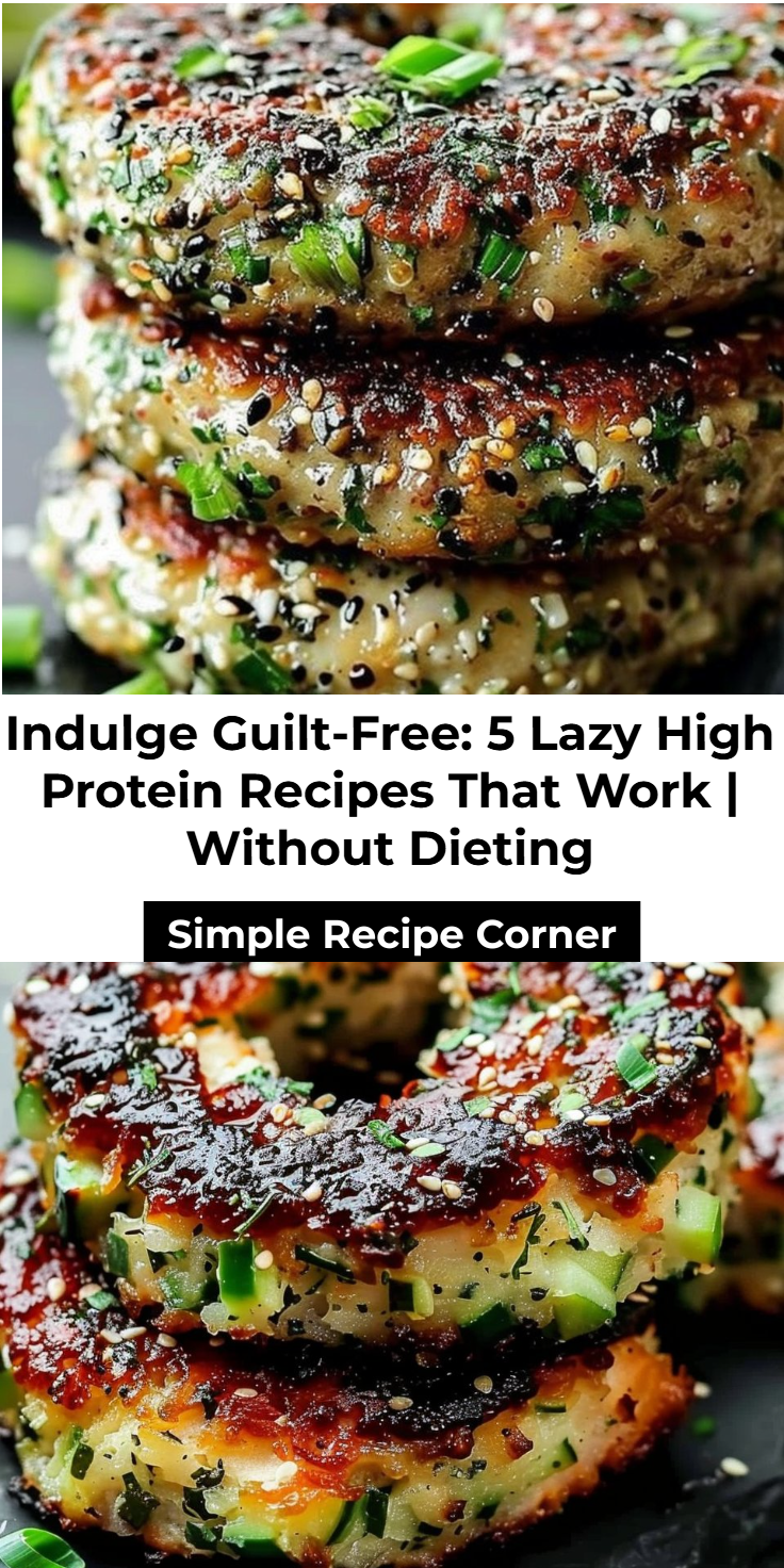 High-Protein Recipes That Work Without Dieting