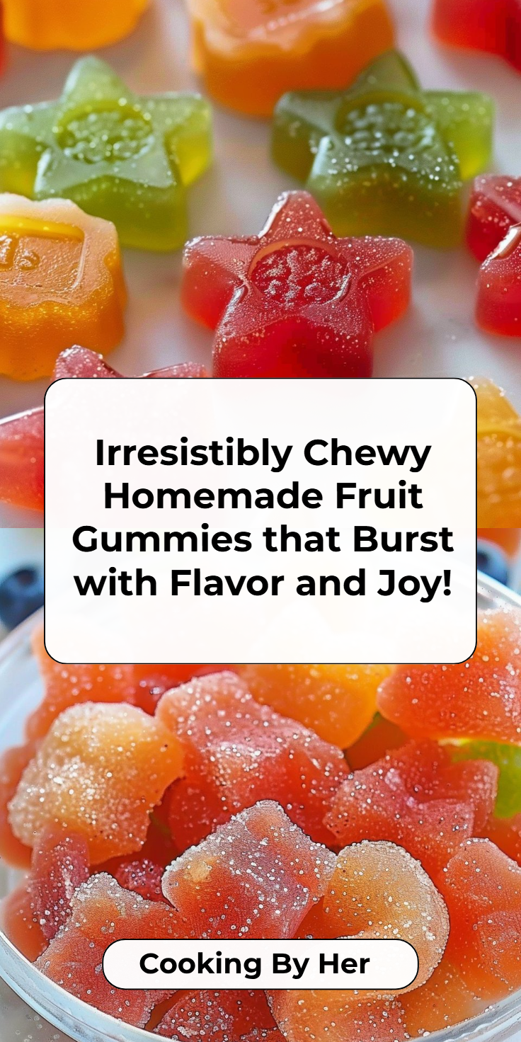 Homemade Fruit Gummies