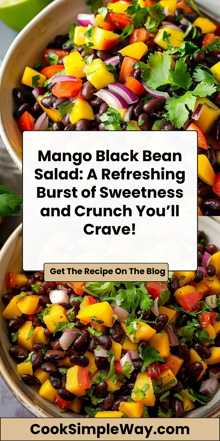 Mango Black Bean Salad