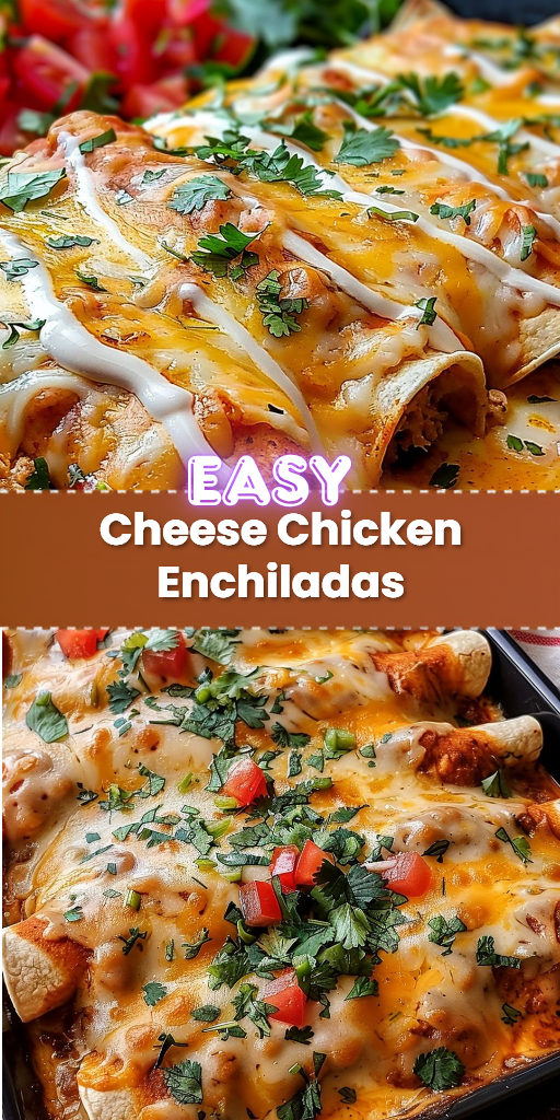 Cheese Chicken Enchiladas