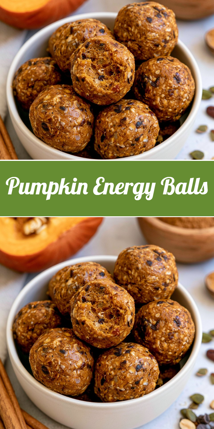 Pumpkin Energy Balls