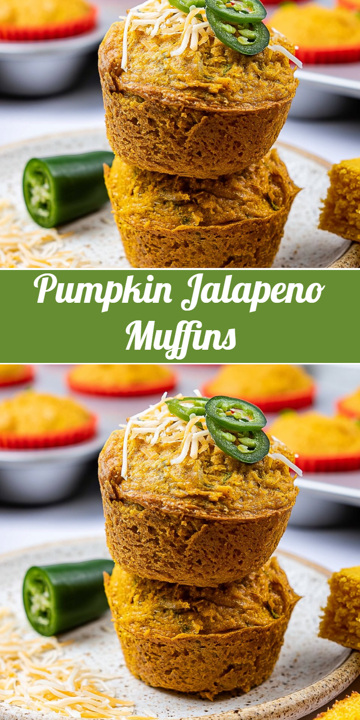 Pumpkin Jalapeno Muffins