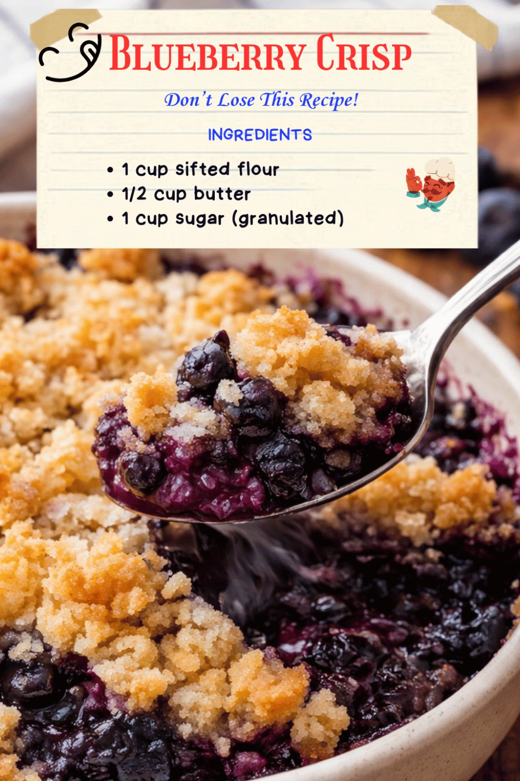 Blueberry Crisp