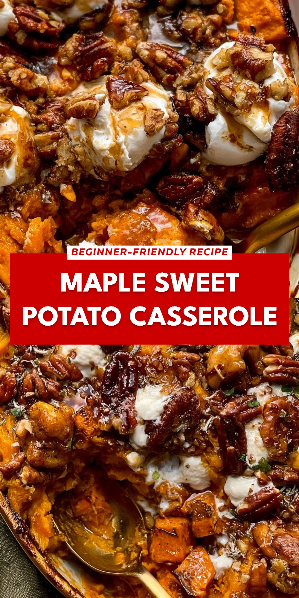 Maple Sweet Potato Casserole
