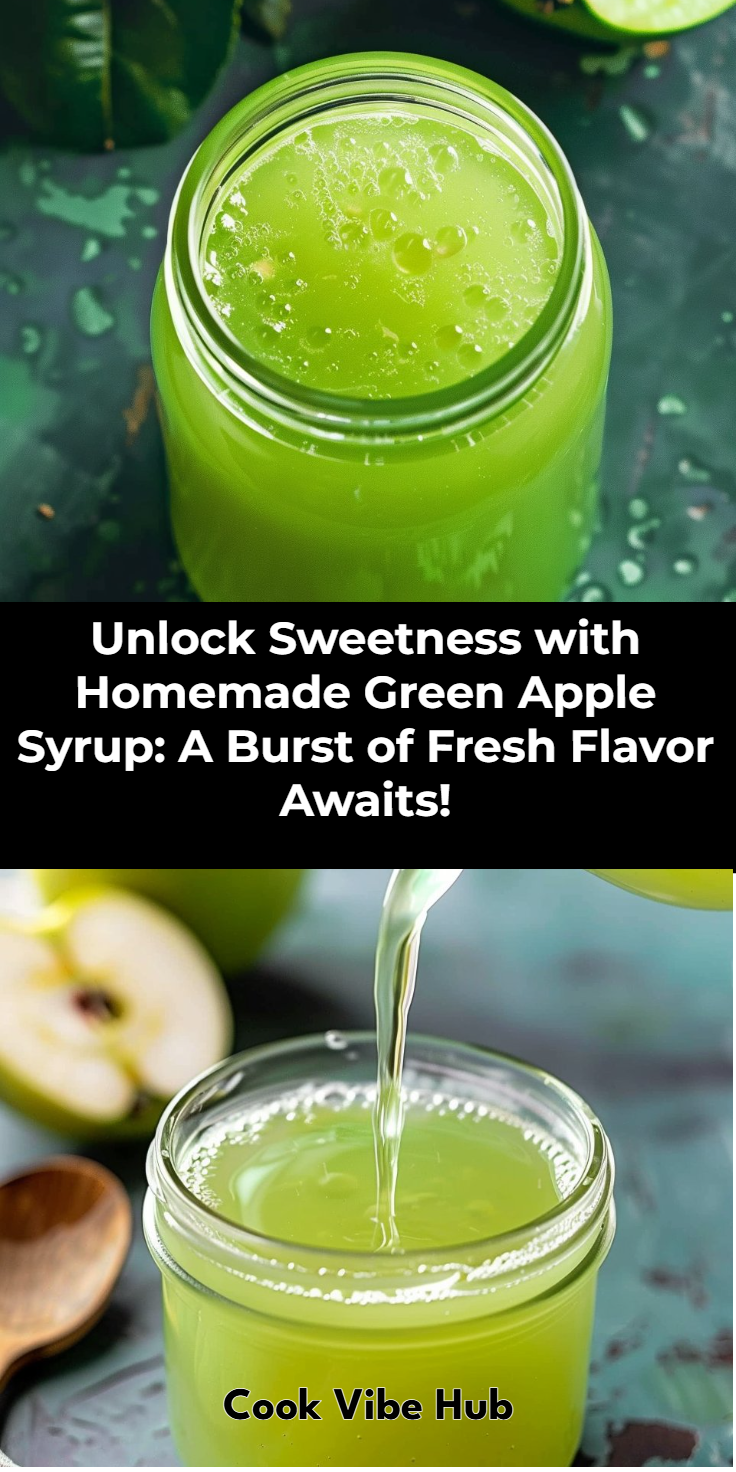 Green Apple Syrup