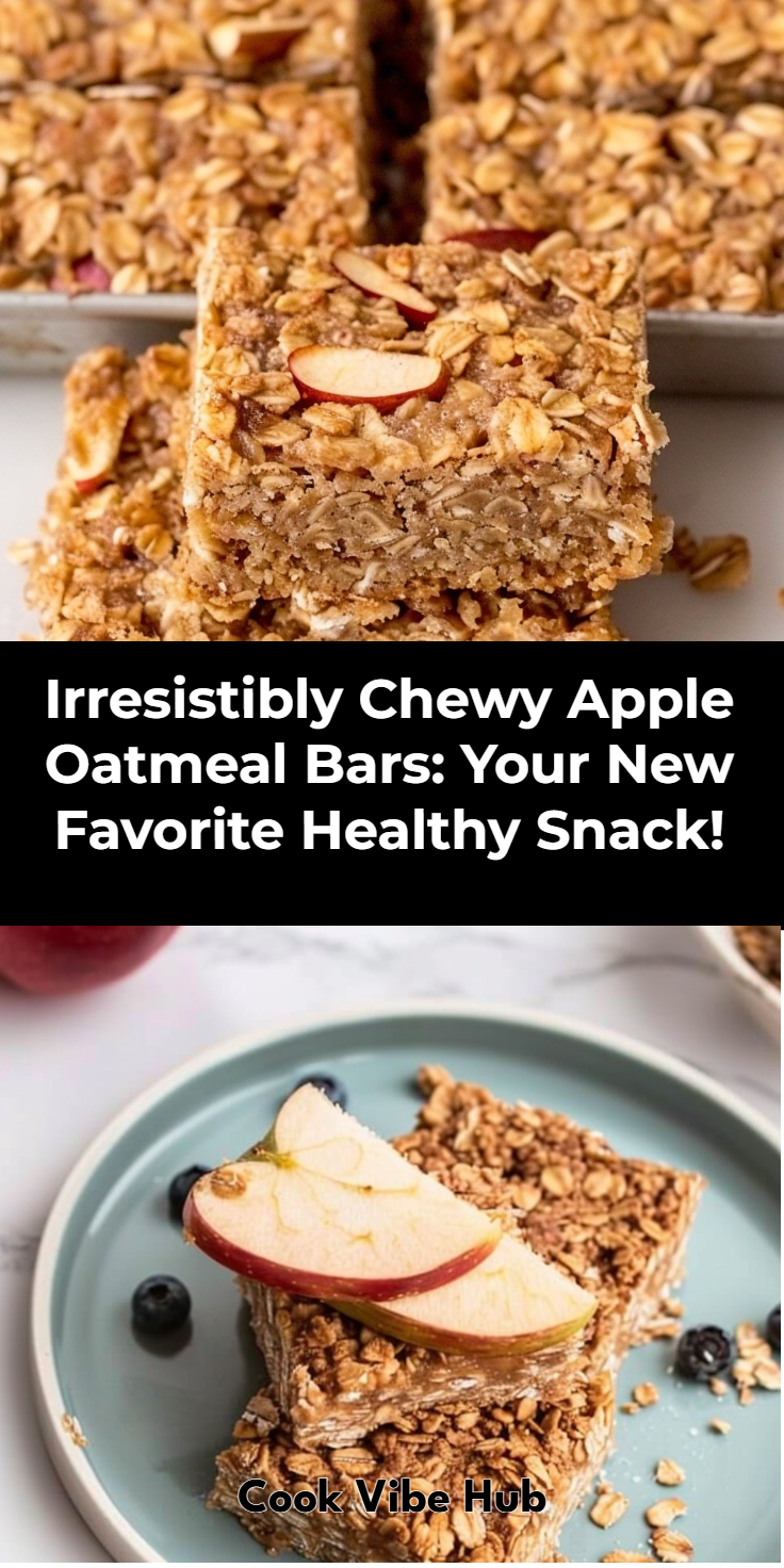 Apple Oatmeal Bars Recipe