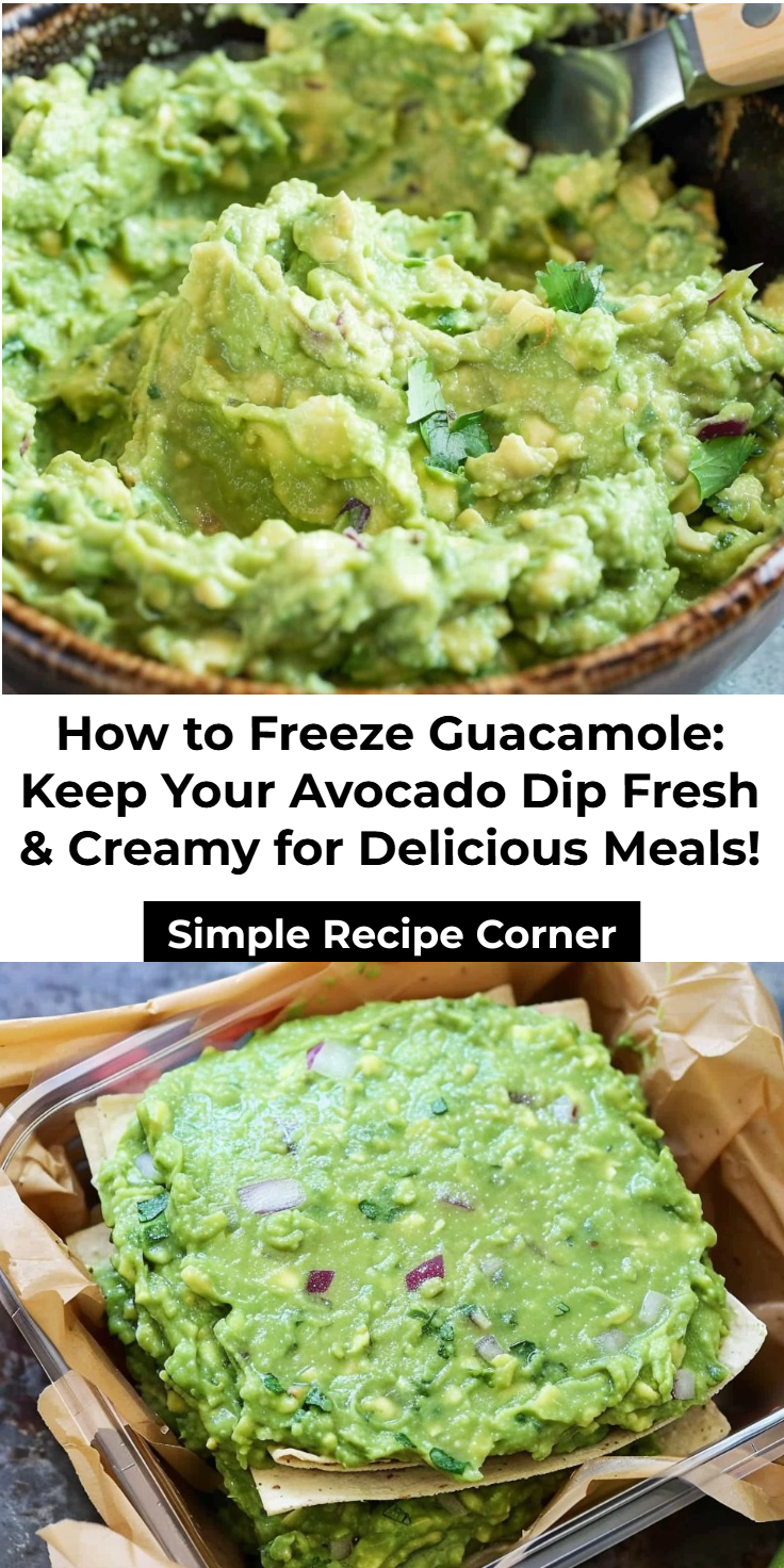 Freezing Guacamole: A Quick Guide
