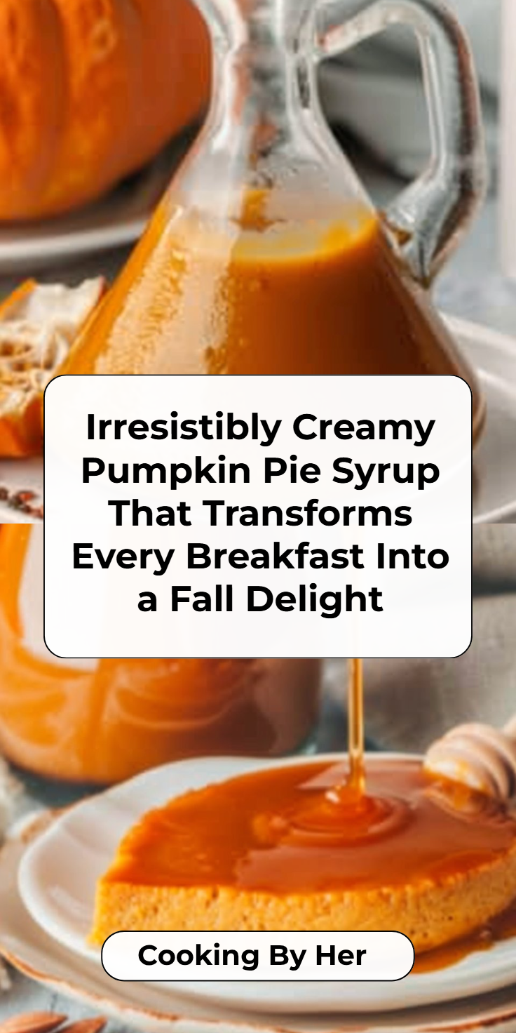 Pumpkin Pie Syrup
