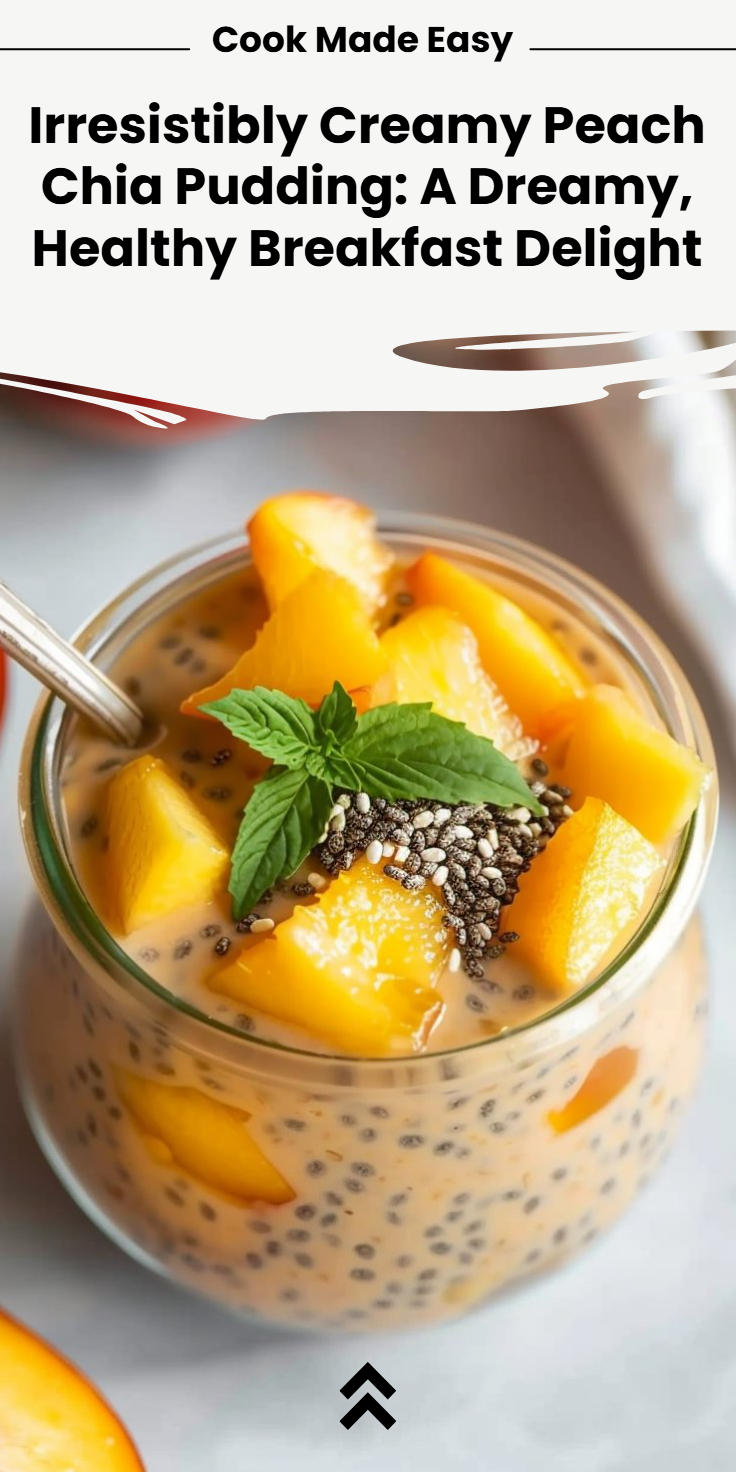 Peach Chia Pudding