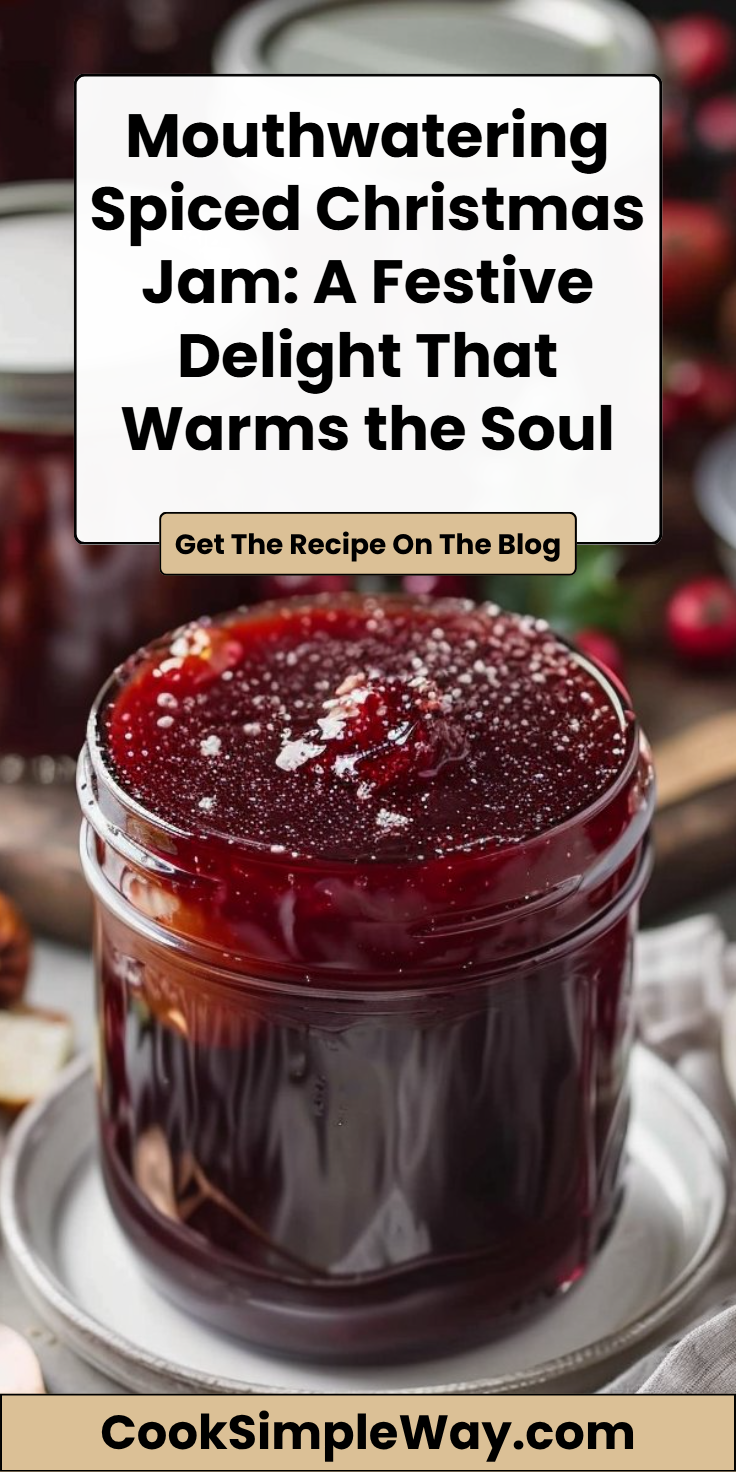 Spiced Christmas Jam