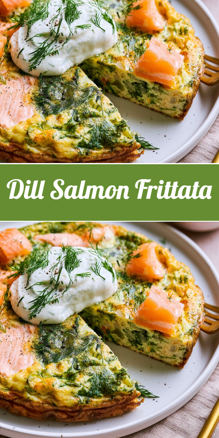 Dill Salmon Frittata