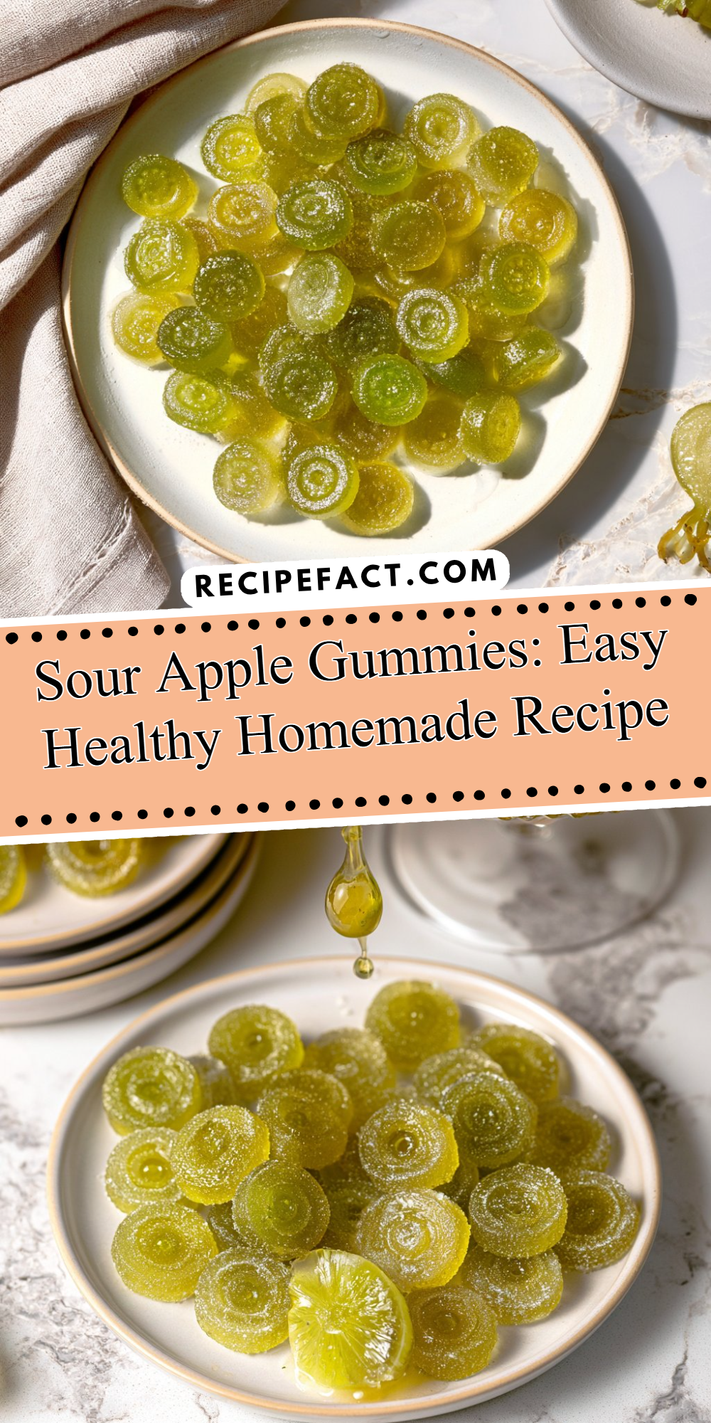 Sour Apple Gummies: Easy Healthy Homemade Recipe