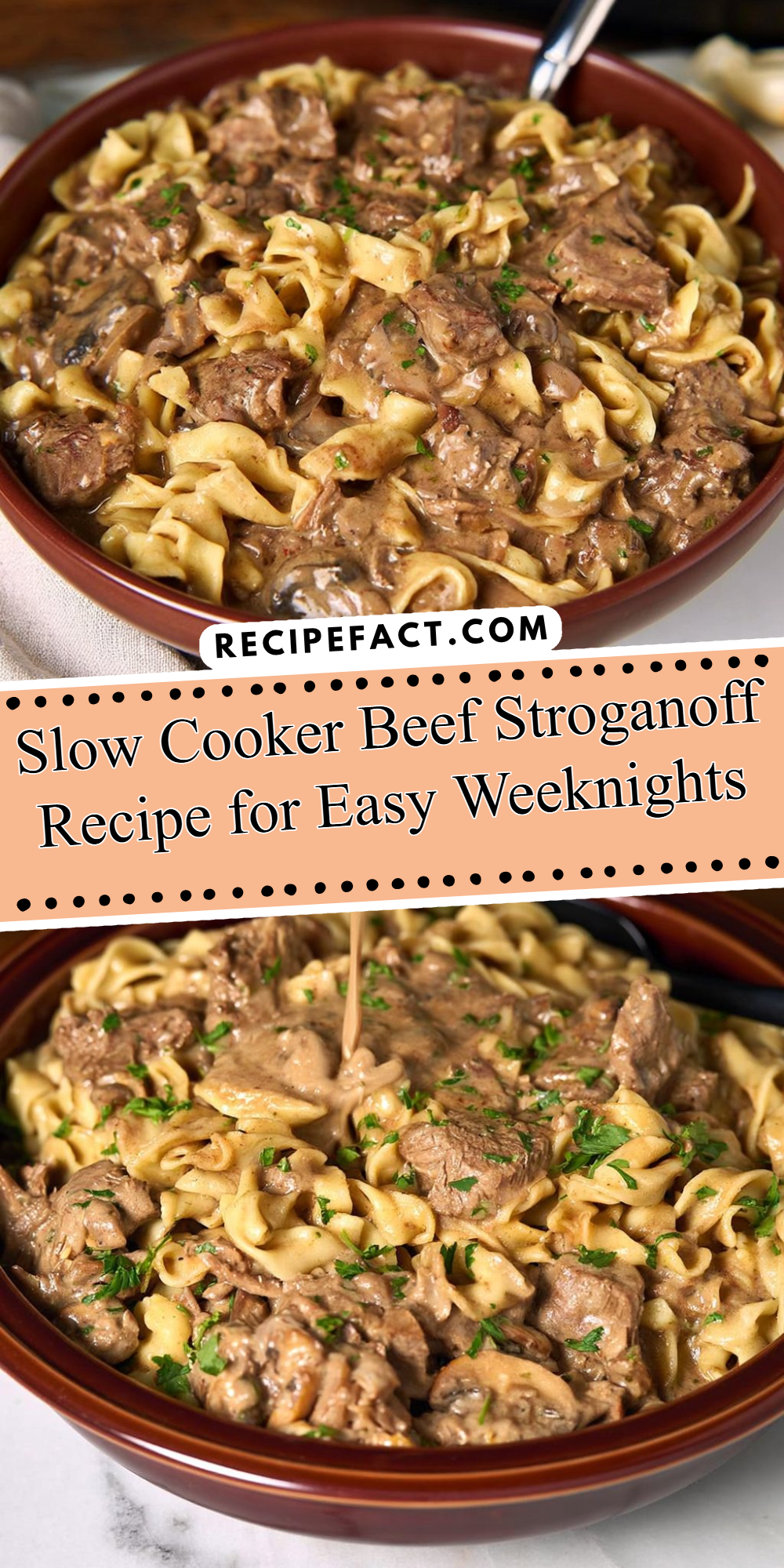 Slow Cooker Beef Stroganoff Recipe for Easy Weeknights