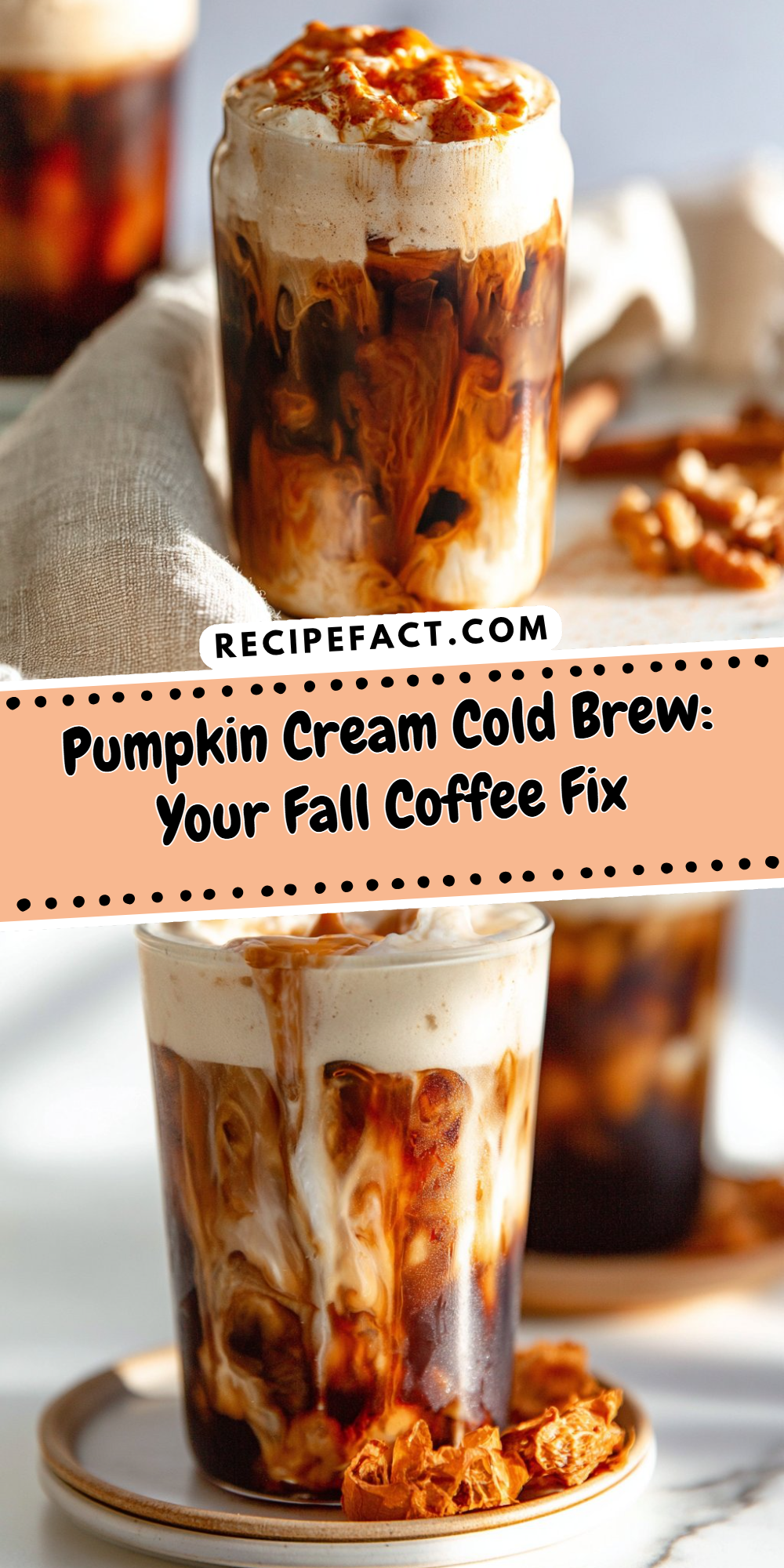 Pumpkin Cream Cold Brew: Your Fall Coffee Fix