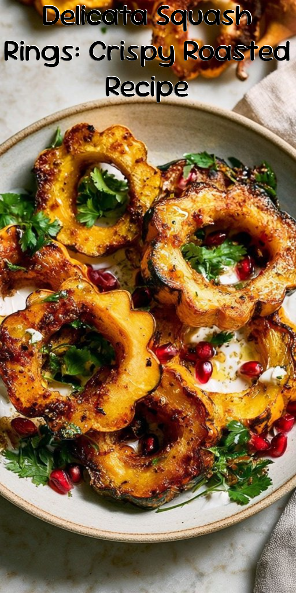 Delicata Squash Rings: Crispy Roasted Recipe