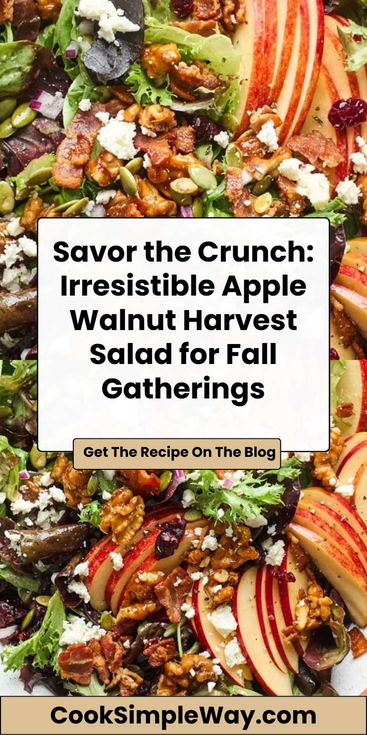 Apple Walnut Harvest Salad