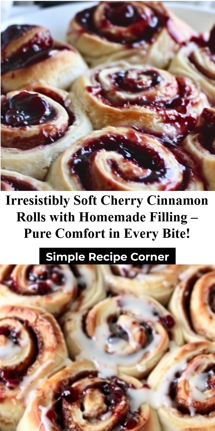 Homemade Filling for Cherry Cinnamon Rolls