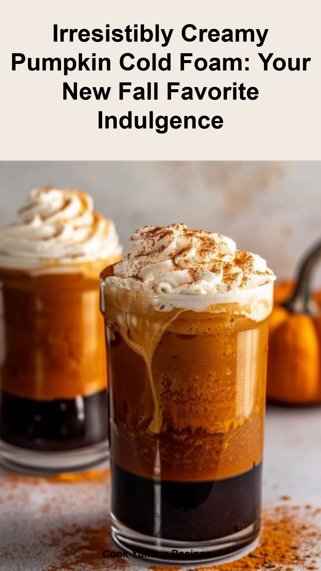 Pumpkin Cold Foam