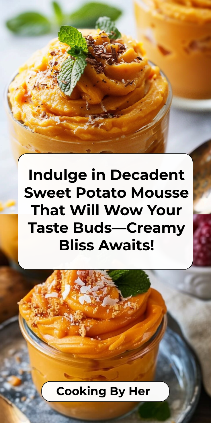 Decadent Sweet Potato Mousse
