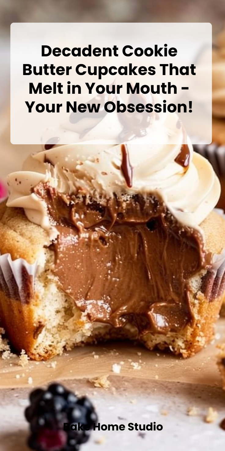 Cookie Butter Cupcake Recipe