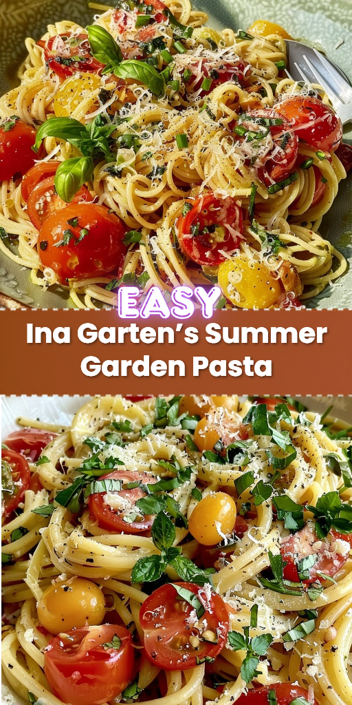 Ina Garten’s Summer Garden Pasta