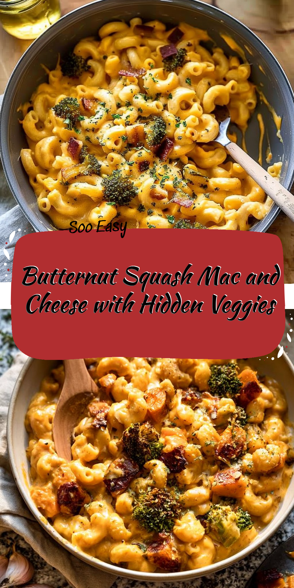Butternut Squash Mac and Cheese with Hidden Veggies