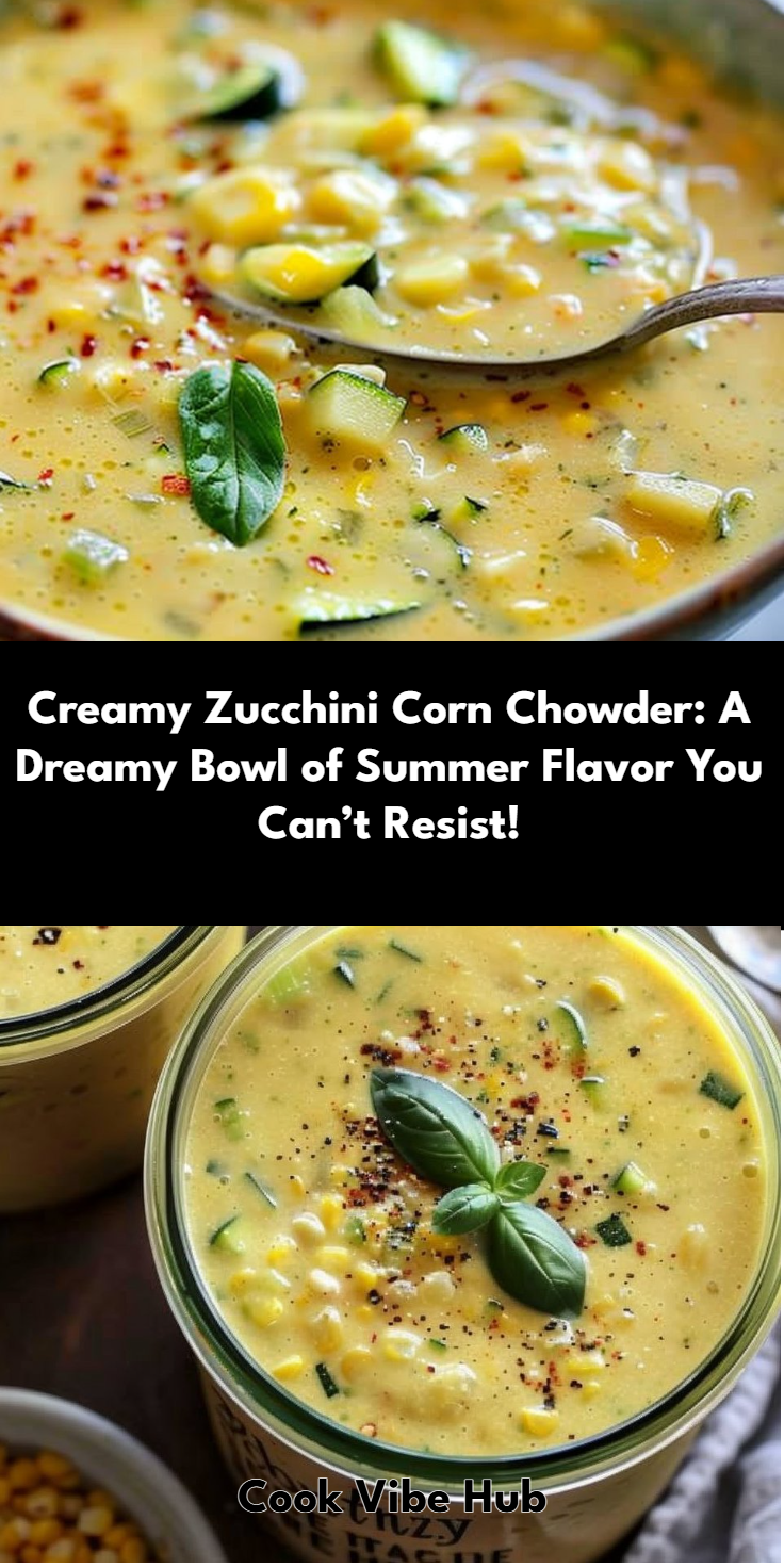 Zucchini Corn Chowder Recipe