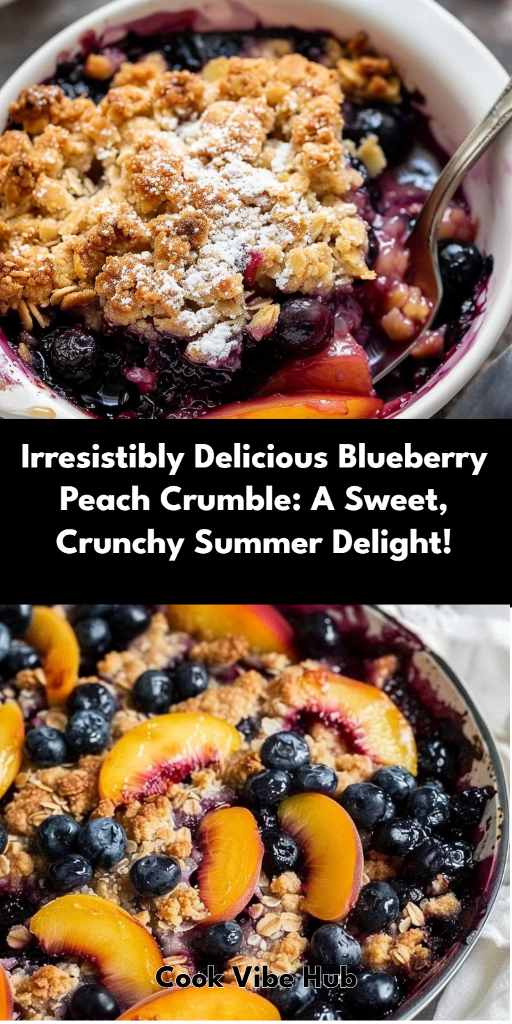 Blueberry Peach Crumble Recipe