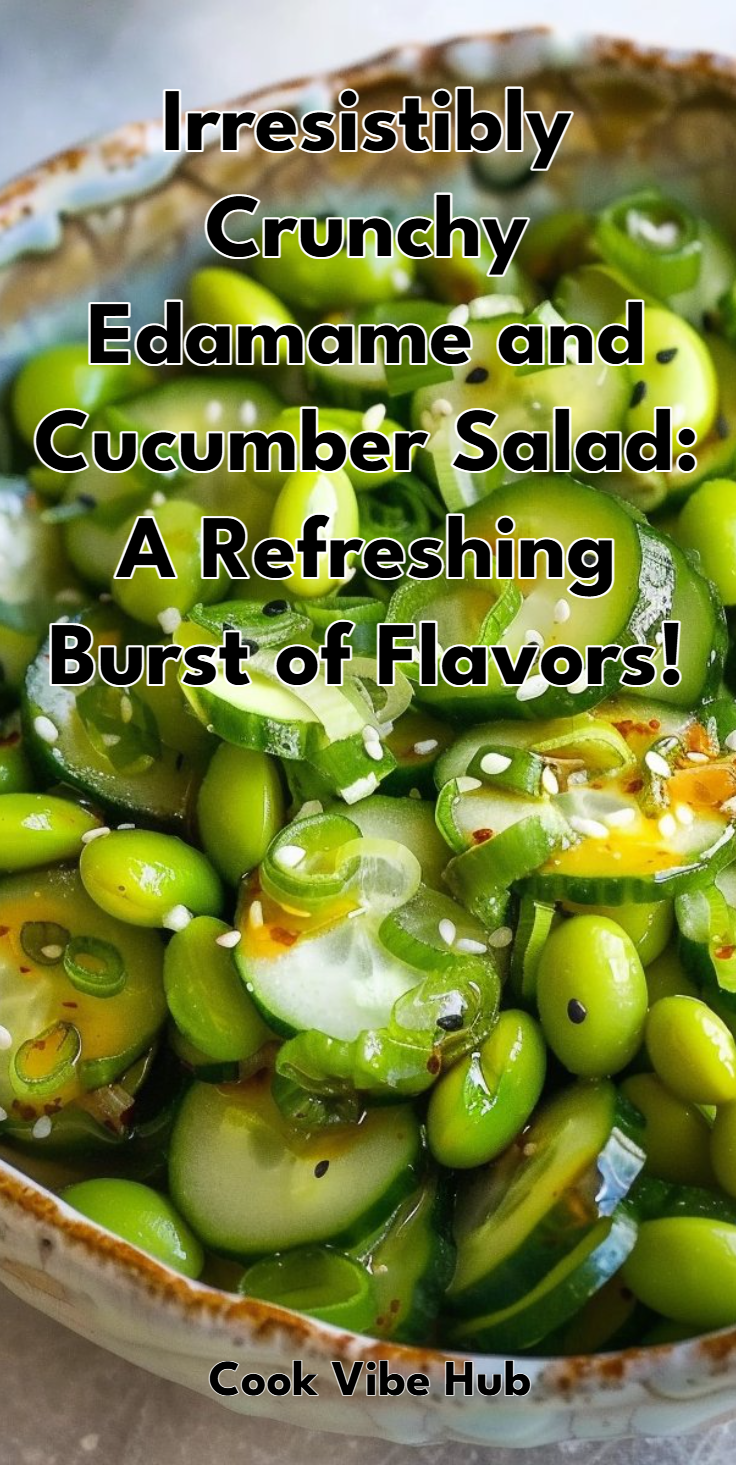 Edamame and Cucumber Salad Recipe