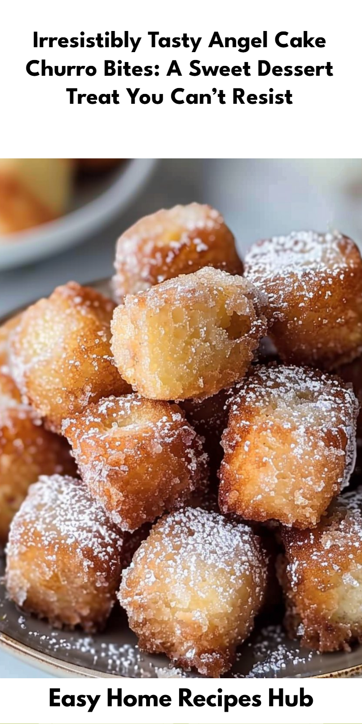 Angel Cake Churro Bites Recipe