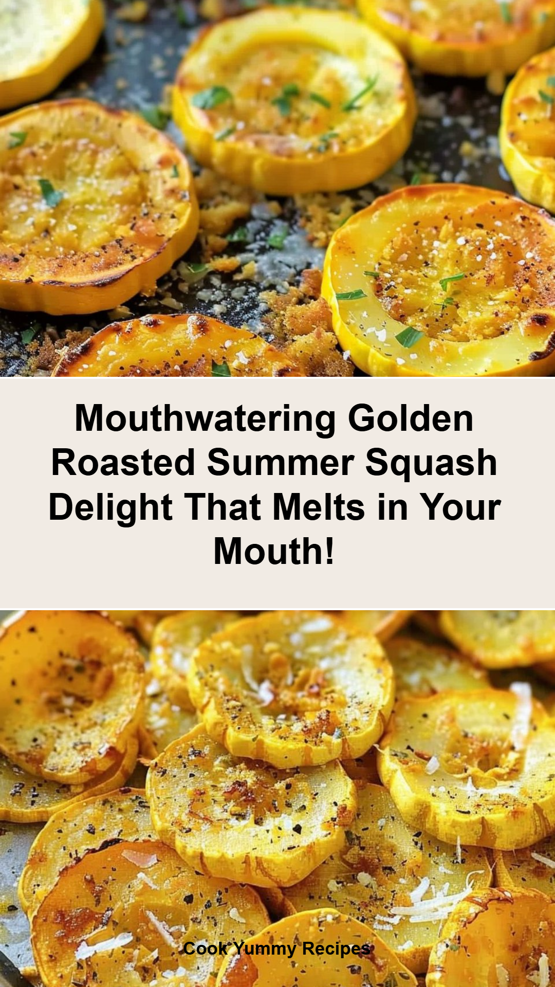 Golden Roasted Summer Squash Recipe