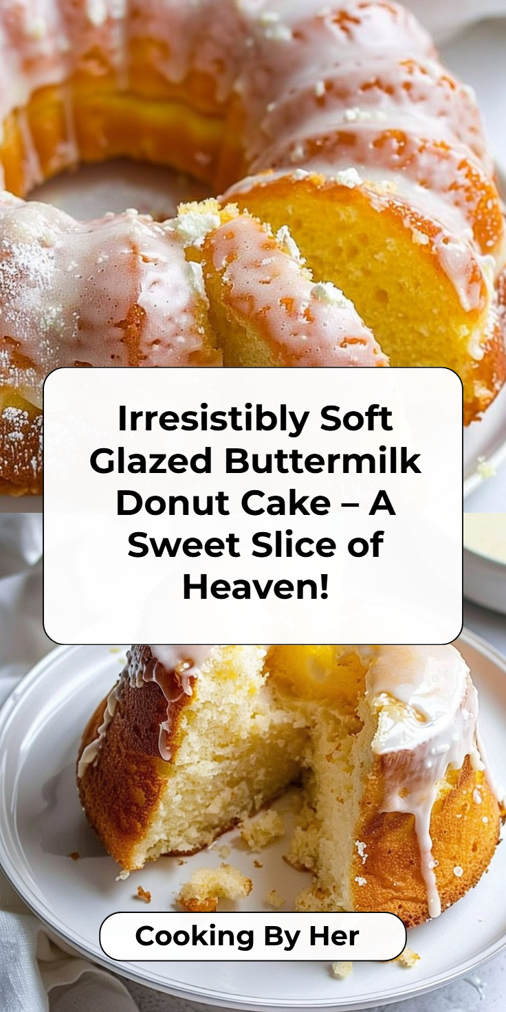Buttermilk Glazed Donut Cake