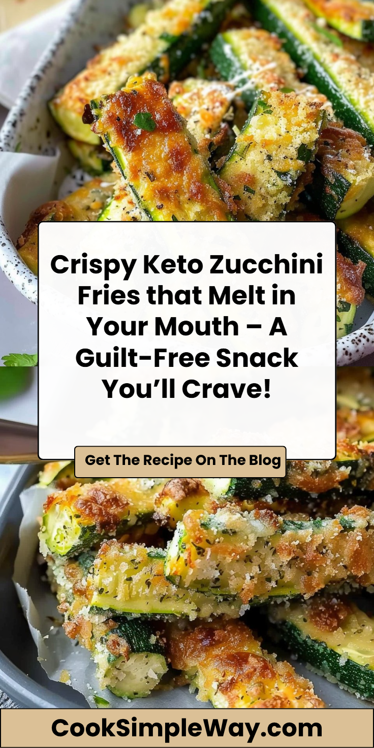 Keto Zucchini Fries: Crispy, 5-Ingredient Keto Snack Win
