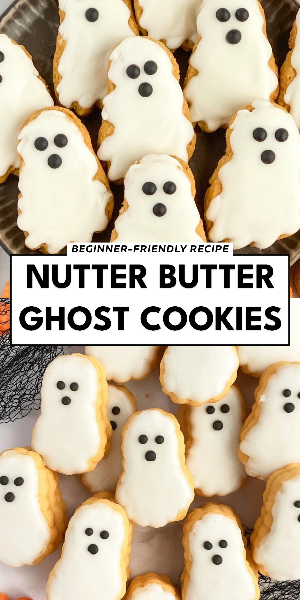 Nutter Butter Ghost Cookies