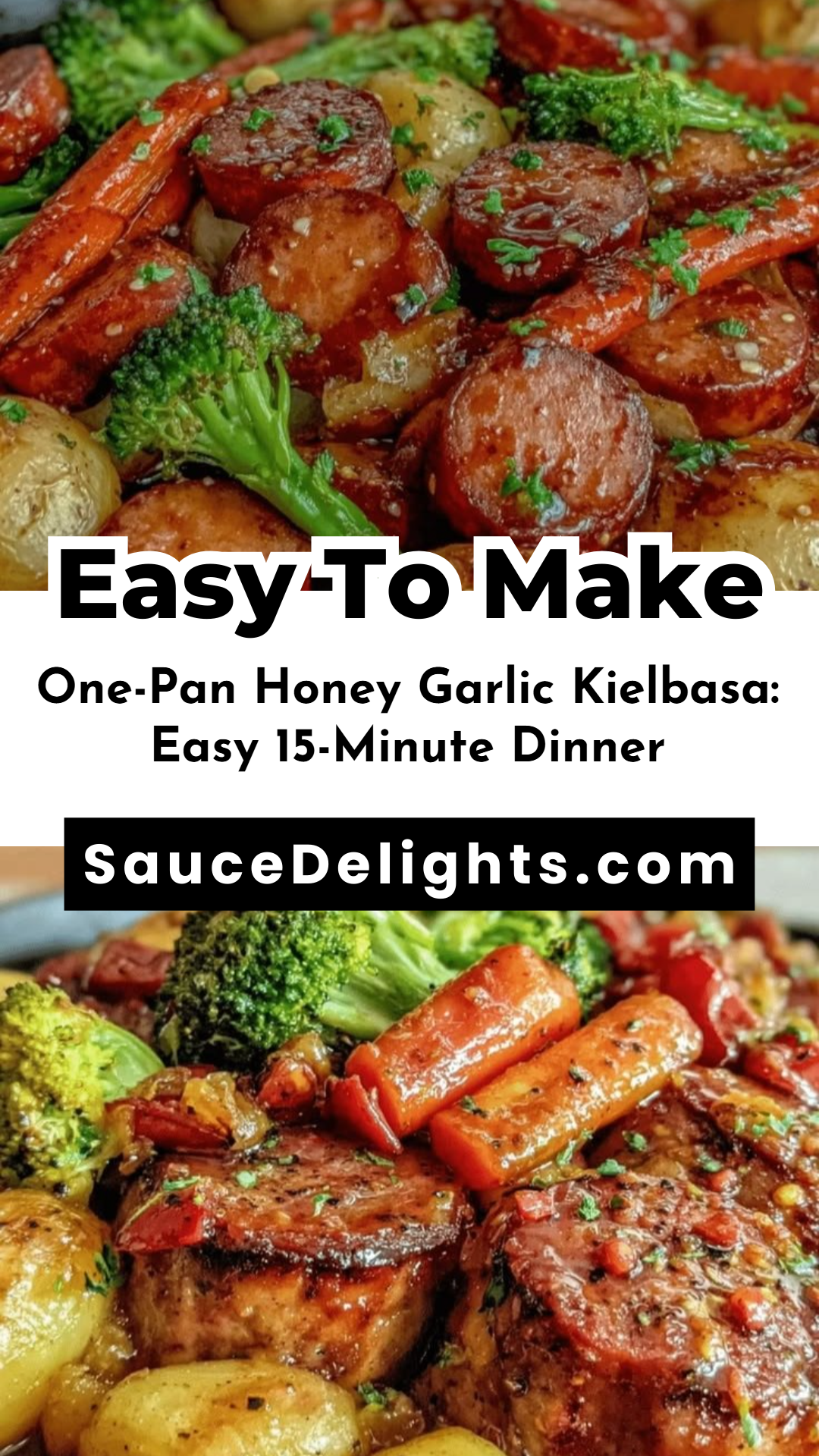 One-Pan Honey Garlic Kielbasa: Easy 15-Minute Dinner