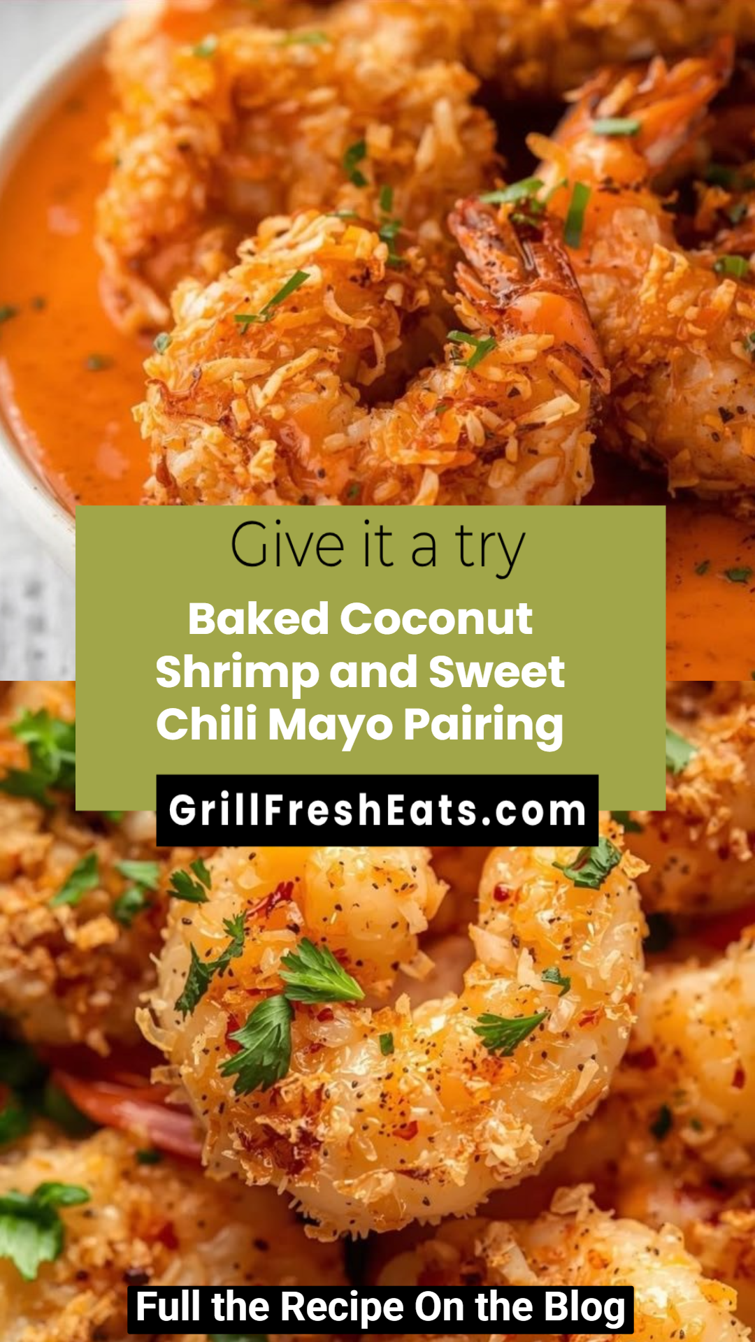 Baked Coconut Shrimp and Sweet Chili Mayo Pairing 1 Baked Coconut Shrimp and Sweet Chili Mayo Pairing