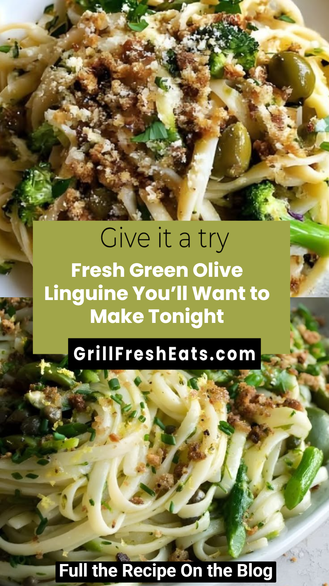Fresh Green Olive Linguine You’ll Want to Make Tonight 1 Fresh Green Olive Linguine You’ll Want to Make Tonight